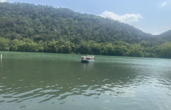 Delivery Available: Experience Relaxation on a 2024 Party Barge!