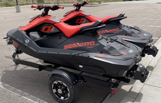 Two Sea-Doo Spark/TRIXX Jet Skis