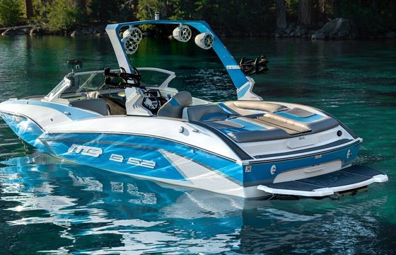 New Wakesurf Boat on Lake Tahoe | 23 foot MB B52: the best surf wave!