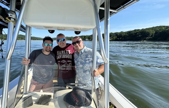 Wakeboarding, tubing, fishing, floating mat and just relaxing