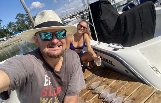 Wakeboarding, tubing, fishing, floating mat and just relaxing