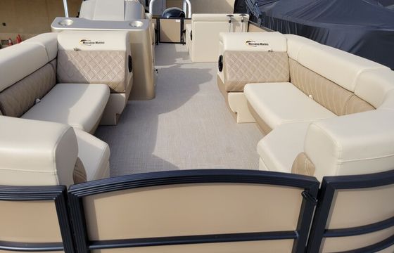 24' Luxury Massimo Party Pontoon | Lake Union Cruises with LED Lights