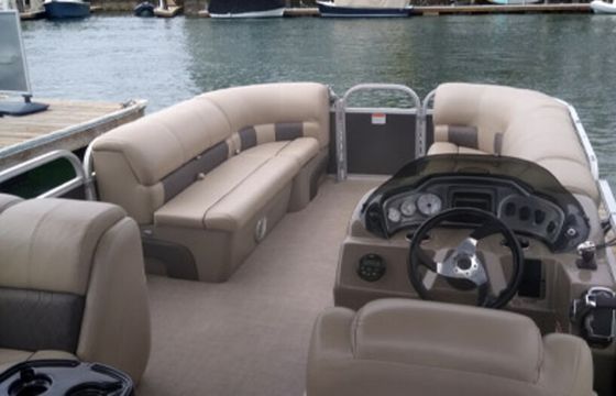 Set Sail in Style: 20ft Pontoon Adventure for 10 in Newport Beach!