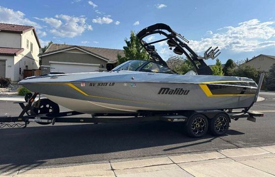 24' malibu wake boat, supercharged!