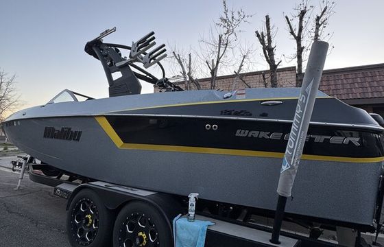 24' malibu wake boat, supercharged!