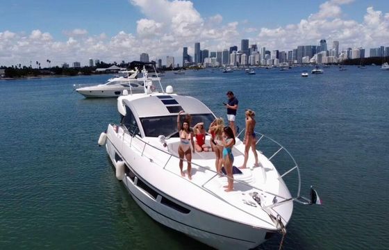 Luxury 60ft Sunseeker Predator 2019 -Miami’s Ultimate Yacht Experience