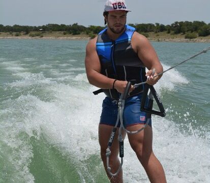 G23 Wakesurfing at Lake LBJ