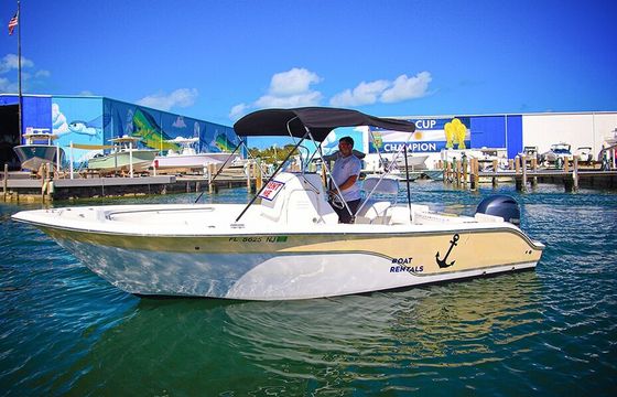 23' Seafox CC  Bimini Top w/ GPS TRACKS to popular destinations!