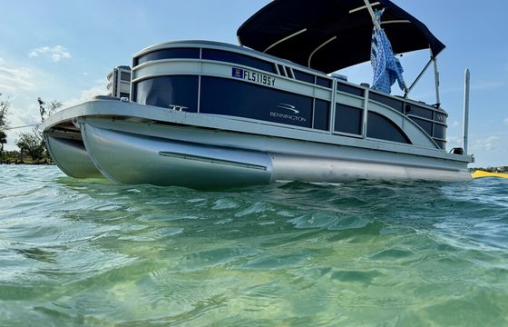 Bennington 22ft Pontoon – Cruise Anna Maria Island Like a Local