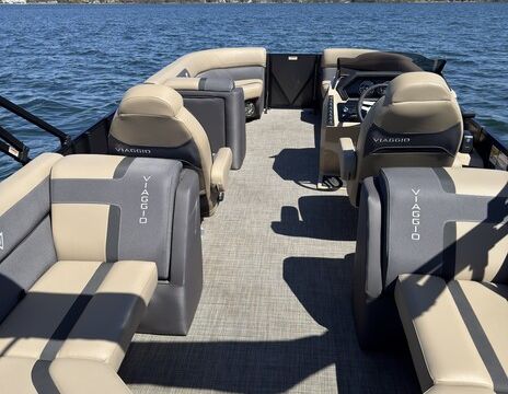 BRAND NEW Viaggio Pontoon on MN Lakes