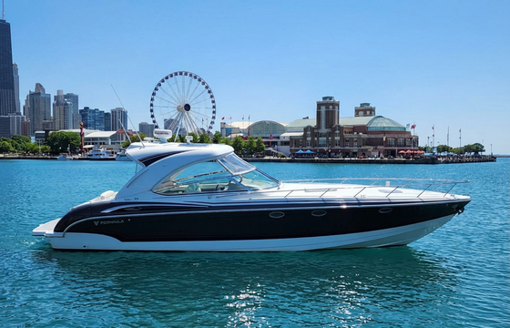 Formula 400 Super Sport Chicago Luxury Party Yacht Experience