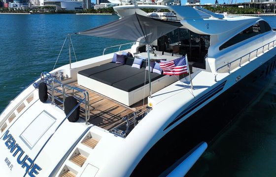 Venture — 101ft Leopard Luxury Charter
