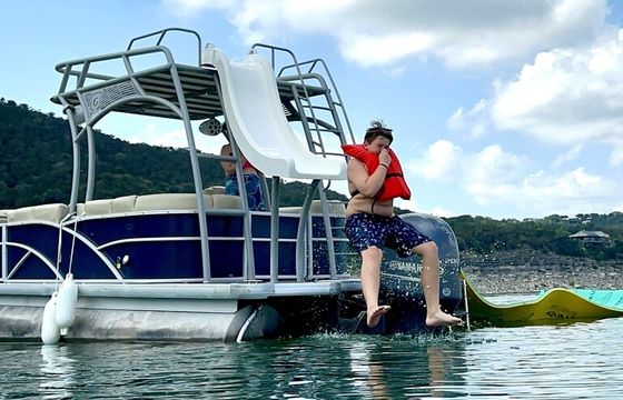 **NEW** Double Decker Pontoon w/SLIDE on LAKE TRAVIS