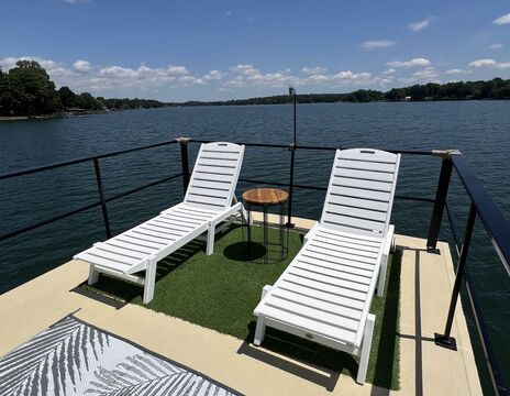 The Tiki Hut – Your Floating Paradise on Lake Norman