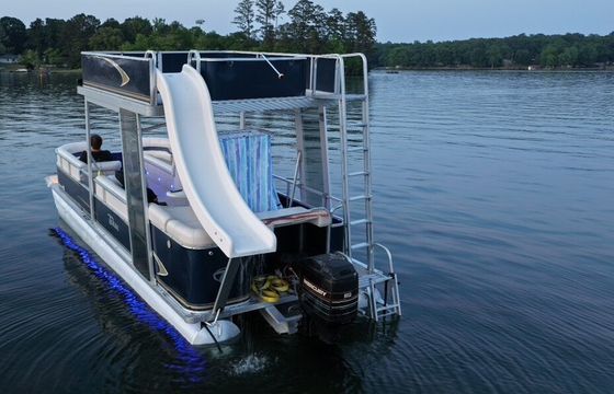 24' Tahoe Double Decker — Slide, Shade & Fun