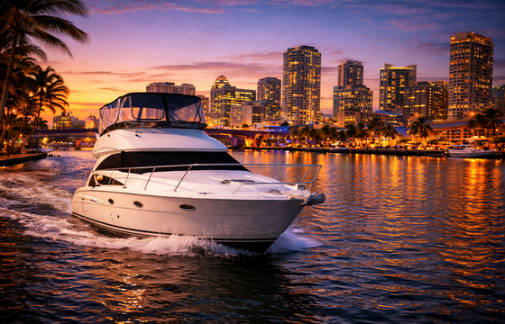 ALL-INCLUSIVE Fort Lauderdale Yacht  35' Meridian (Captain﹠Fuel Inc)