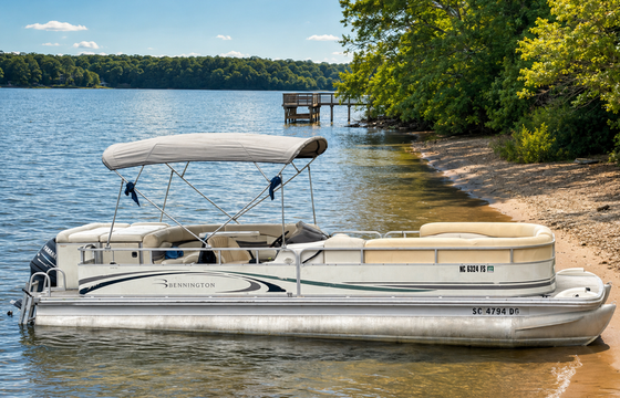 14 Passenger Bennington Pontoon Gas Included