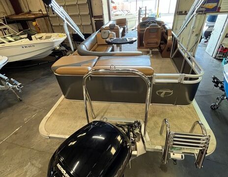 Lake-Ready 2023 Tahoe Pontoon — Tube, BBQ & Dive Board
