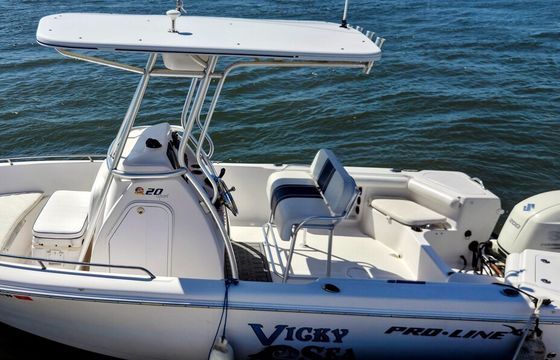 20ft Pro-Line Center console fishing machine + cruising/sandbar