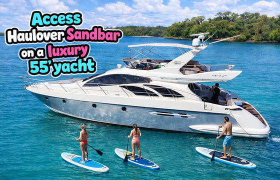 Gorgeous Azimut 55' Flybridge, Haulover sandbar access