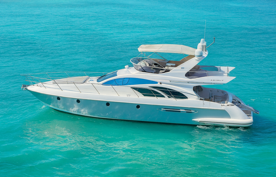 Gorgeous Azimut 55' Flybridge, Haulover sandbar access