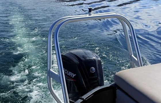 24’ NEW Bentley Pontoon Seats 15 (Double Bimini) - Lake Pleasant