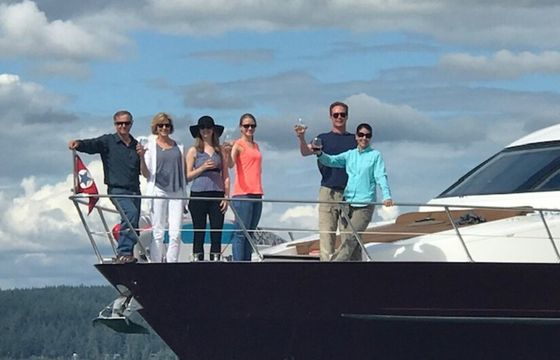 Luxury 67' yacht Seattle World Cup San Juans Sailgate 13 pax