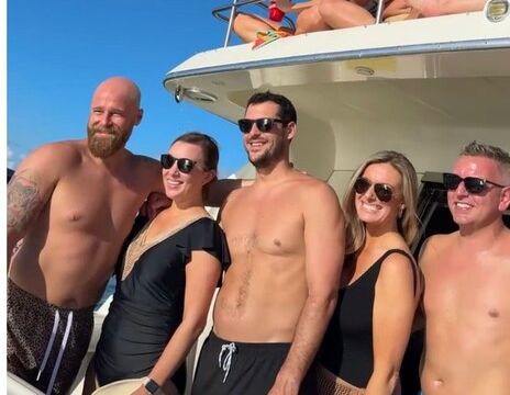 Enjoy "SANTORINI" Silverton Sport Bridge 48ft in Miami!