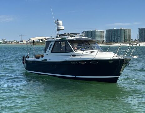 28' boat for Dolphin, sunset & Siteseeing Cruise in  Orange Beach, AL!
