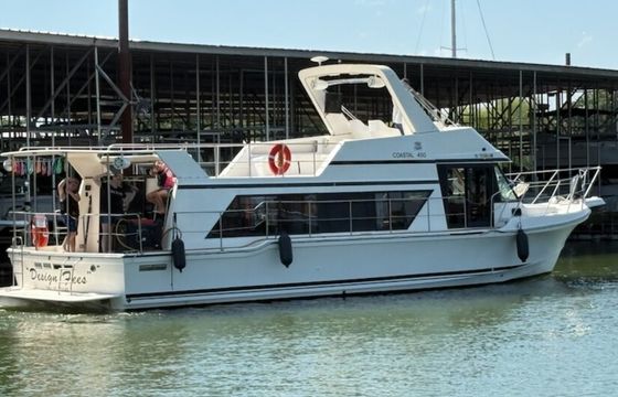 Big Boat, Bigger Texas Fun! Rent Our 45' Harbor Master Cruiser!