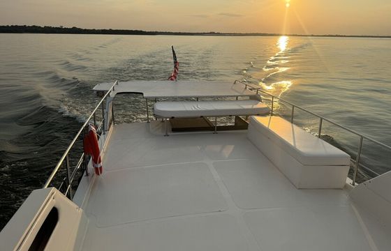 Big Boat, Bigger Texas Fun! Rent Our 45' Harbor Master Cruiser!