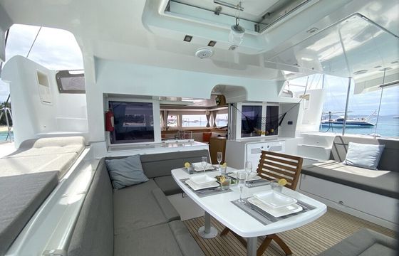 Experience aboard a luxurious 50 catamaran. Ft. Lauderdale