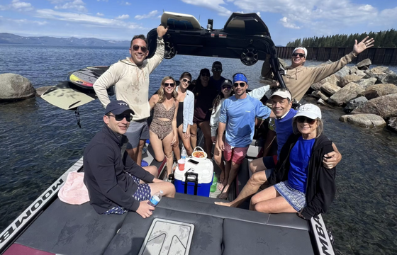 Premium Lake Tahoe Wakesurf & Wakeboard New Boat
