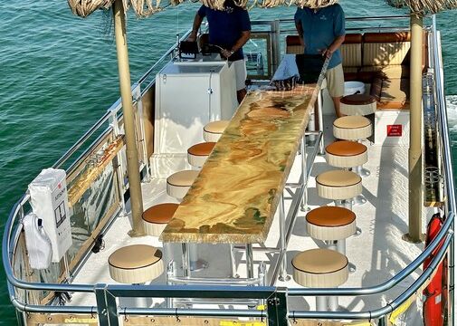 18 Passenger Tiki Boat with Captain
