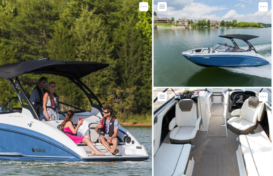 2018 Yamaha 242 Limited S Bowrider 24"