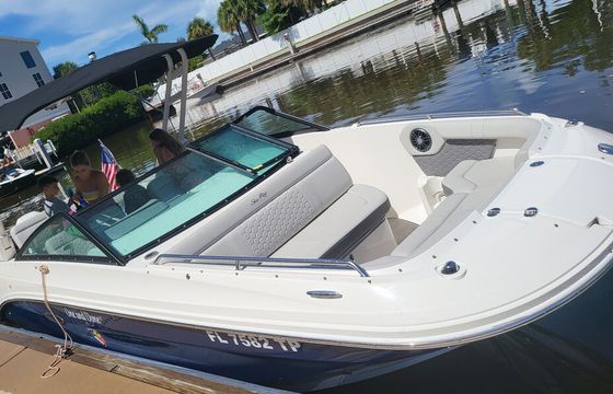 12 passenger sea ray open bow