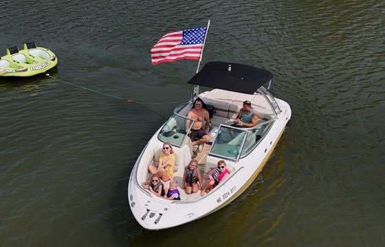 24’ Chaparral sport boat with open bow