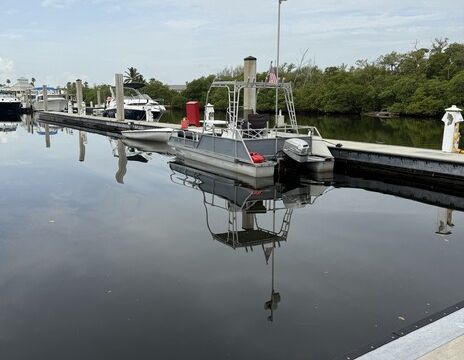 Pontoon Boat - fish - swim - sunbathe