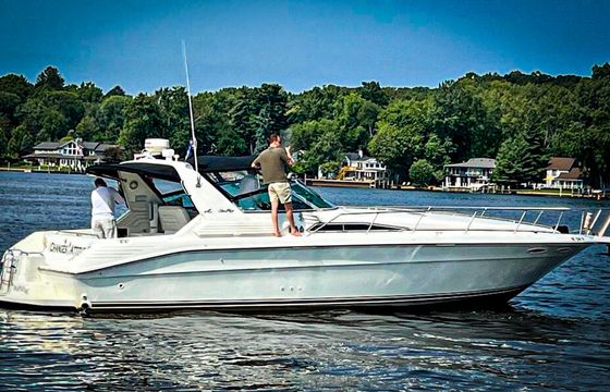 Sea Ray 43’ Express Cruiser with Captain