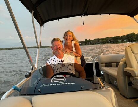 Scenic Pontoon Ride on Lake Tarpon – Wildlife & Sunset Cruise