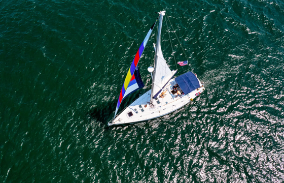 47’ Beneteau Sailing Adventure with Dolphin Sightseeing