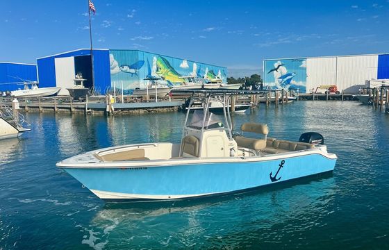 Center Console w/ GPS TRACKS to fishing spots/popular destinations!