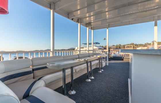 Patio Pontoon “YODA” Party Barge