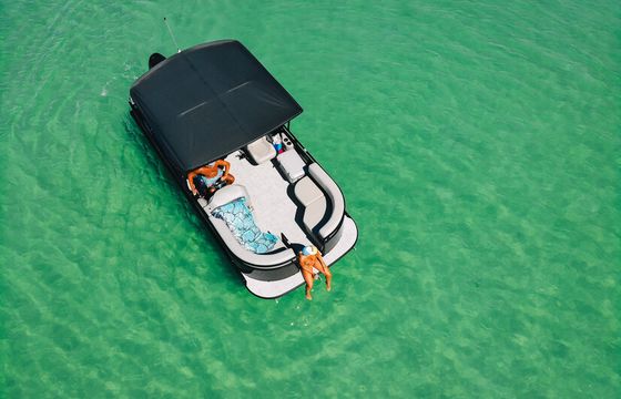 New Luxury Tritoon Rental – Bluetooth Audio Sandbar-Ready!