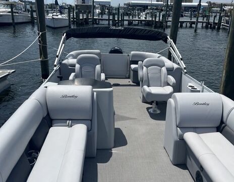 Crab Island 2024 Bentley Luxury Pontoon Boat, with 115HP motor!