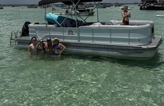 Crab Island 2024 Bentley Luxury Pontoon Boat, with 115HP motor!