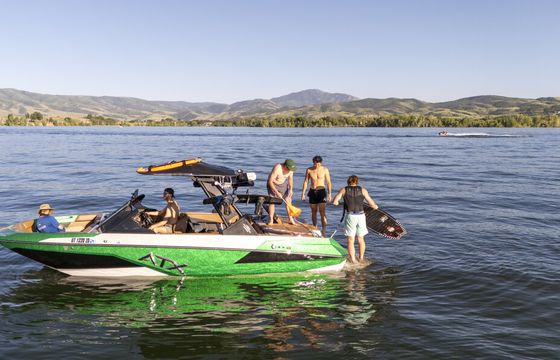 2022 ATX 22 Type-S Surf Boat Rental - Ride the Wake in Style