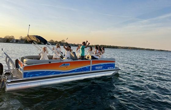2025 Premier 350HP Ultimate Pontoon Charter - up to 16 Passengers
