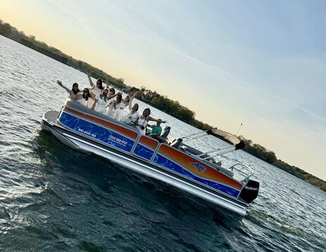 2025 Premier 350HP Ultimate Pontoon Charter - up to 16 Passengers