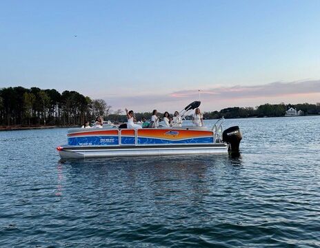 2025 Premier 350HP Ultimate Pontoon Charter - up to 16 Passengers